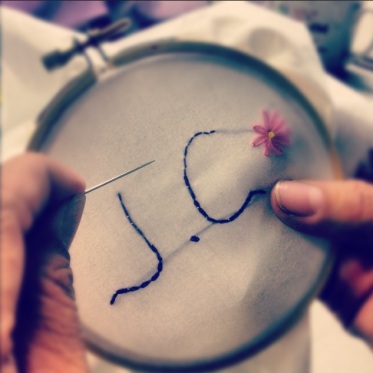 JC Embroidered Initials